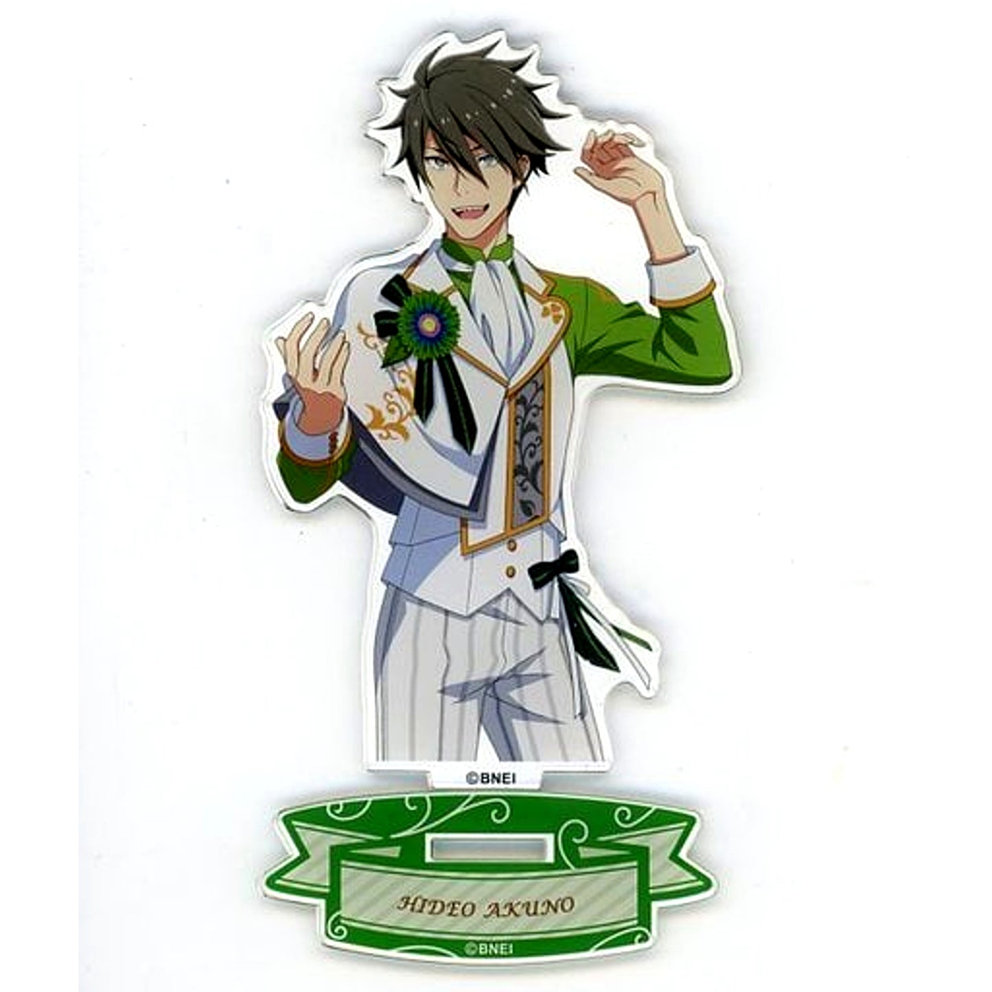 Hideo Akuno THE IDOLM@STER SideM Official Acrylic Stand PRODUCER MEETING WELCOME TO PLEASURE 315 GARDEN!!! [USED]