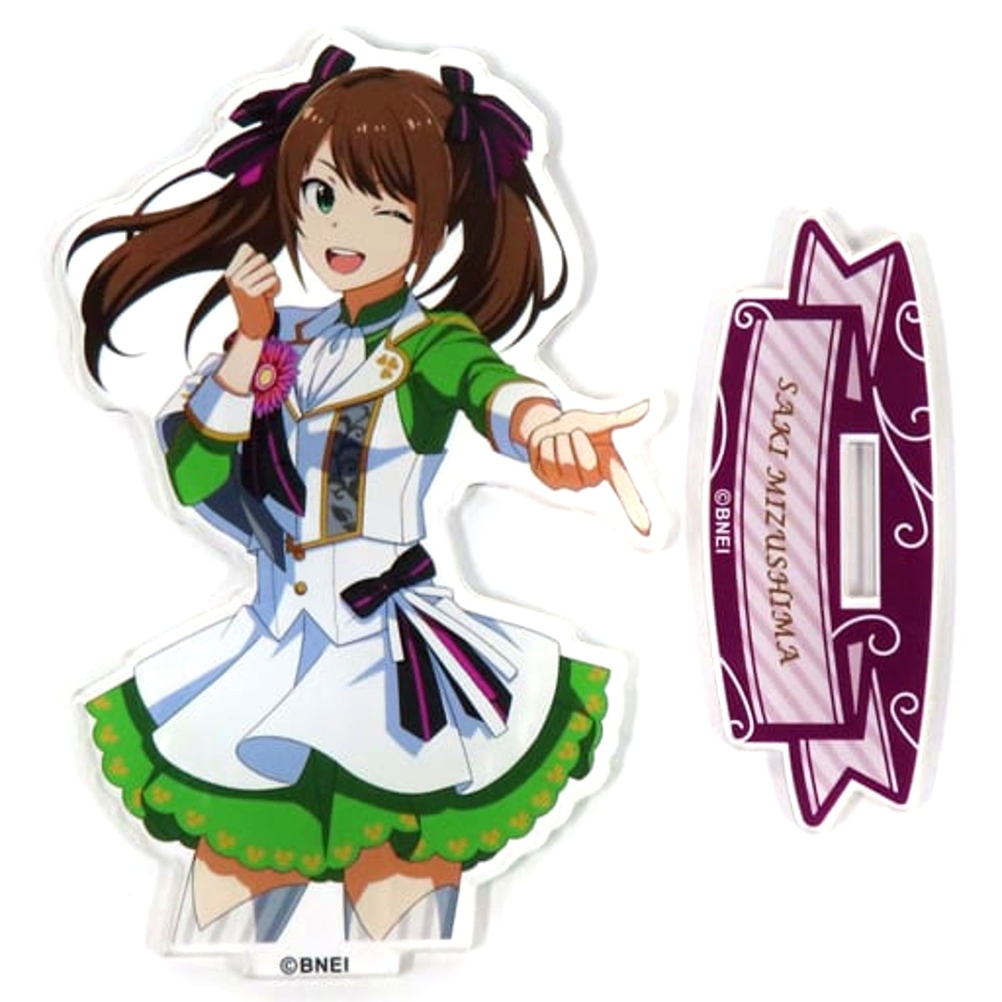 Saki Mizushima THE IDOLM@STER SideM Official Acrylic Stand PRODUCER MEETING WELCOME TO PLEASURE 315 G@RDEN!!! [USED]