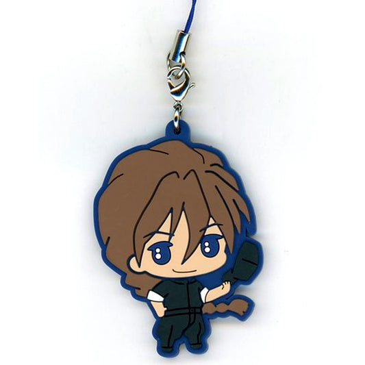 Duo Maxwell Mobile Suit Gundam Wing Capsule Rubber Mascot [USED]