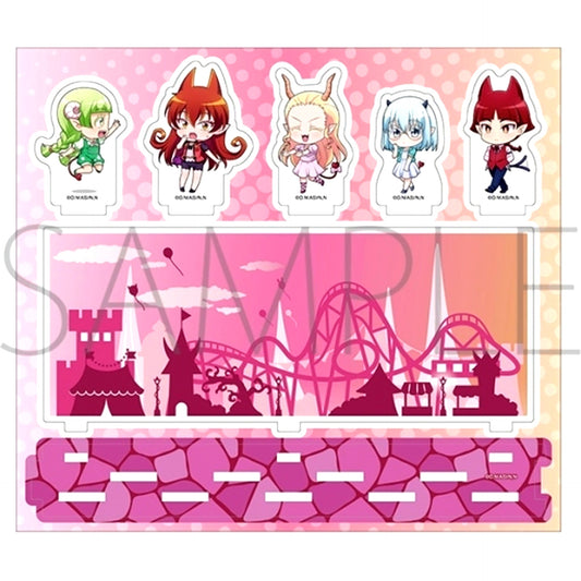 Team Opera Multi Acrylic Stand Welcome to Demon School! Iruma-kun [USED]