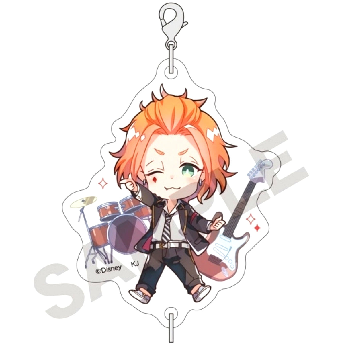 Cater Diamond Disney Twisted Wonderland Trading Acrylic Keychain Vol.1 Charactive [USED]