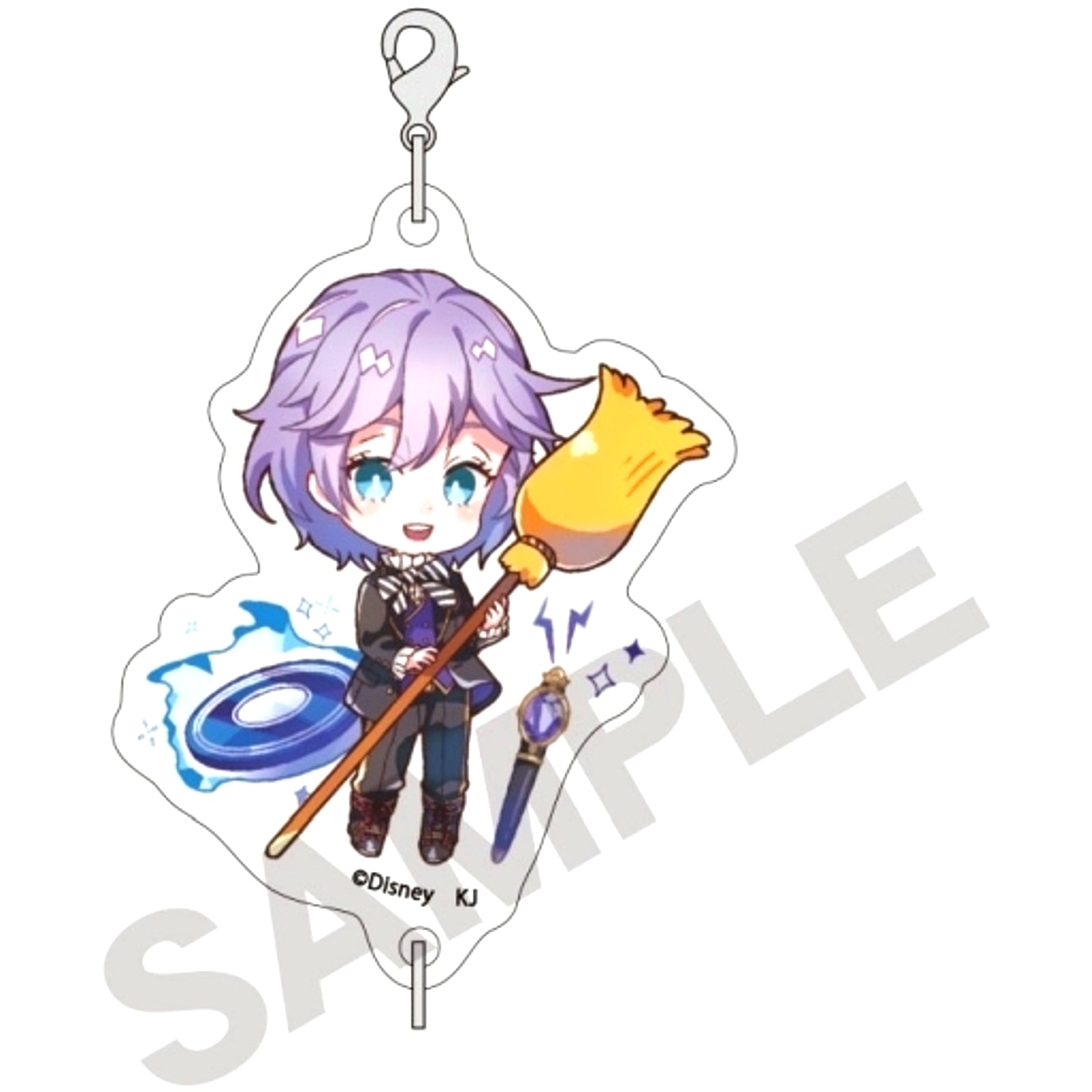 Epel Felmier Disney Twisted Wonderland Trading Acrylic Keychain Vol.2 Charactive [USED]