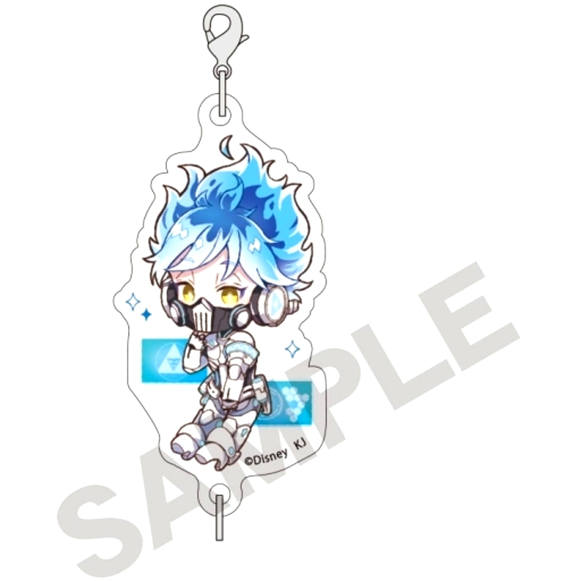 Ortho Shroud Disney Twisted Wonderland Trading Acrylic Keychain Vol.2 Charactive [USED]