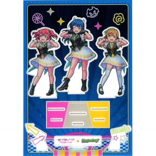 KU-RU-KU-RU Cruller! 1st Year Special Acrylic Figure Love Live! Sunshine!! x Monster Strike [USED]