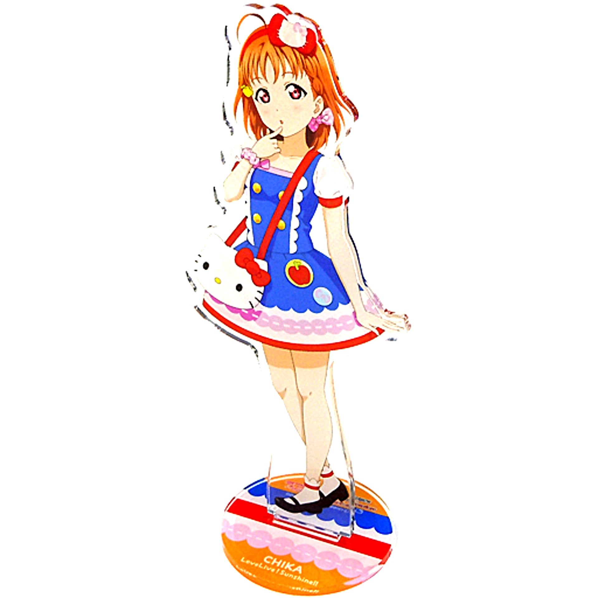 Chika Takami Acrylic Stand Love Live! Sunshine!! x Sanrio Characters Premium Shop Ltd [USED]