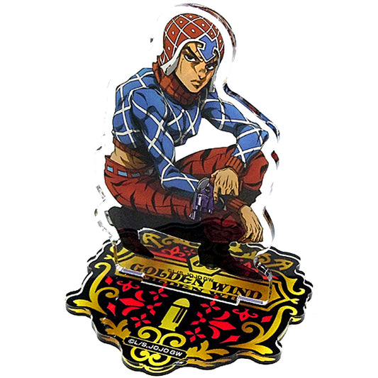Guido Mista Acrylic Stand Vol. 1 JoJo's Bizarre Adventure Part 5 Golden Wind Part 6 Stone Ocean Anime Commemorative Event JoJo: A New Journey Vol. 1 [USED]