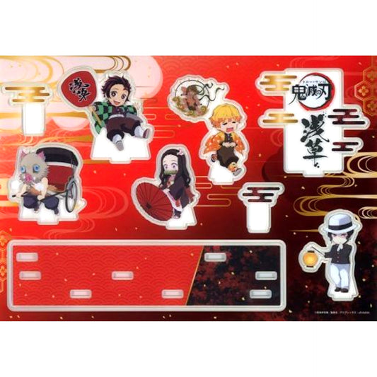 Group Acrylic Diorama Demon Slayer x Asakusa Collaboration Event [USED]