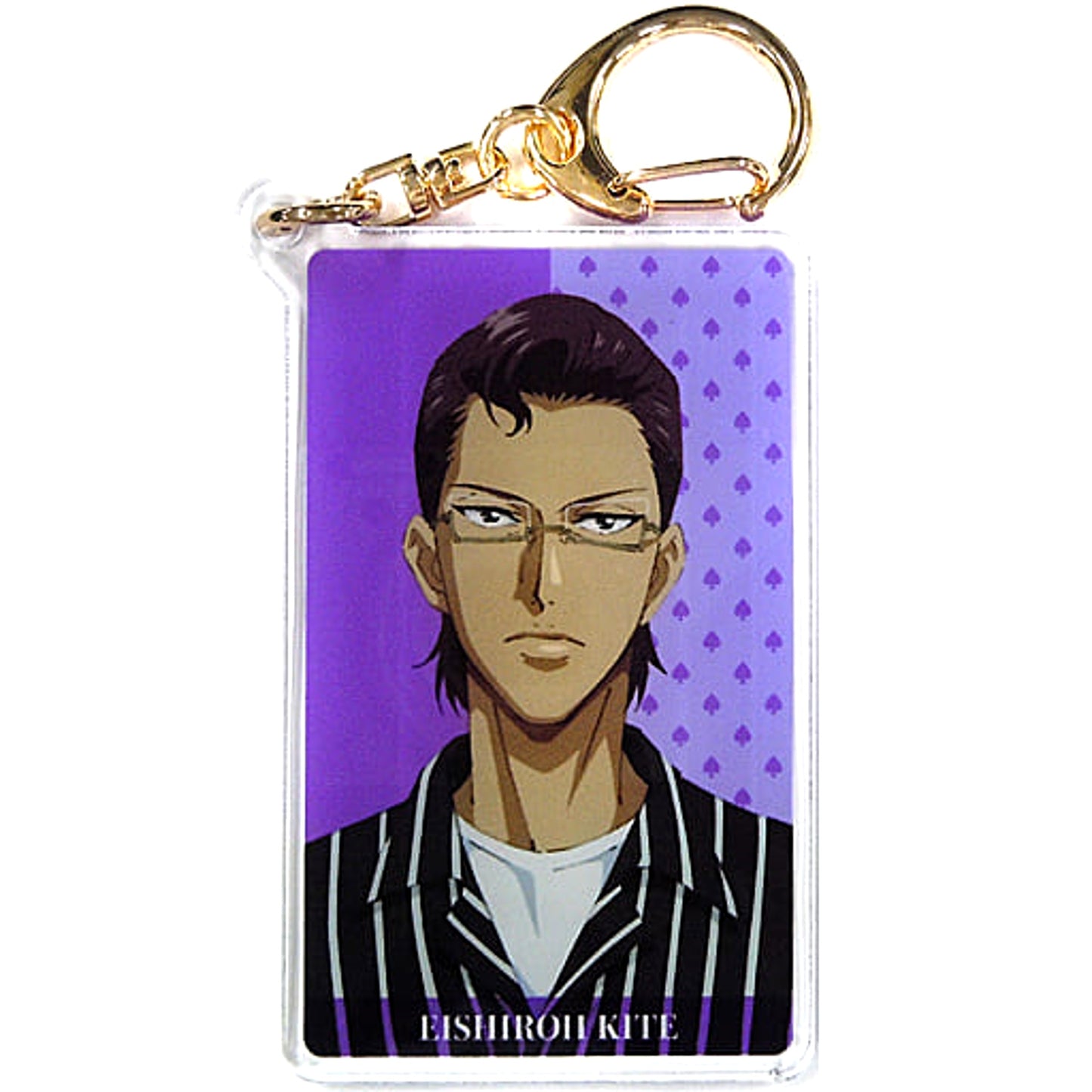 Eishiro Kite Half Body The New Prince of Tennis Newly Drawn Illustration Playing Cards Motif Casual Outfit Ver. Random Acrylic Keychains [USED]