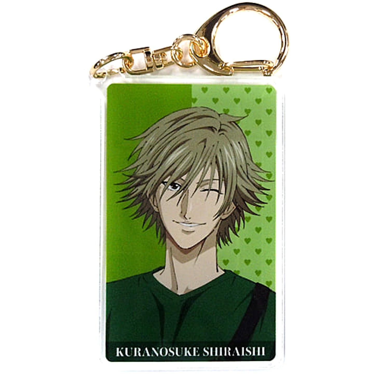 Kuranosuke Shiraishi Half Body The New Prince of Tennis Newly Drawn Illustration Playing Cards Motif Casual Outfit Ver. Random Acrylic Keychains [USED]