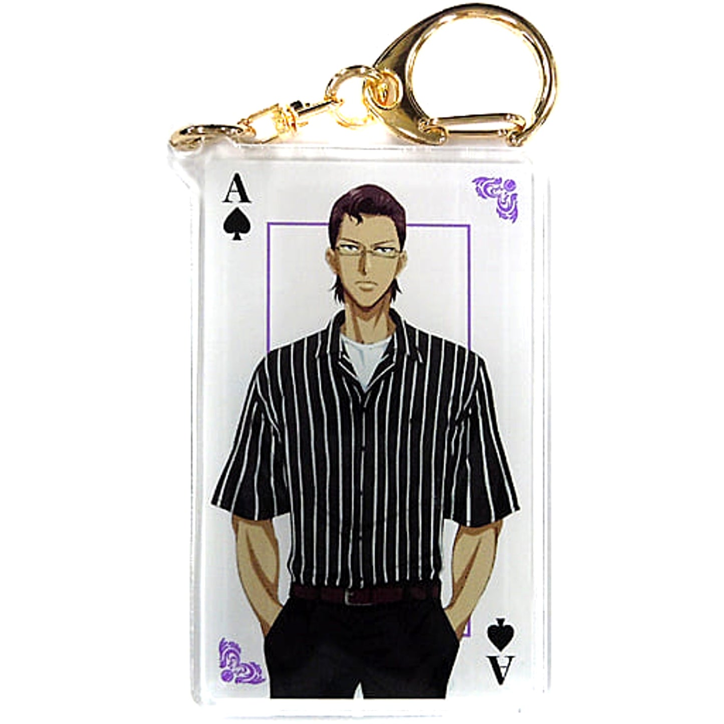 Eishiro Kite Whole Body The New Prince of Tennis Newly Drawn Illustration Playing Cards Motif Casual Outfit Ver. Random Acrylic Keychains [USED]