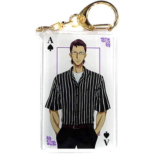 Eishiro Kite Whole Body The New Prince of Tennis Newly Drawn Illustration Playing Cards Motif Casual Outfit Ver. Random Acrylic Keychains [USED]