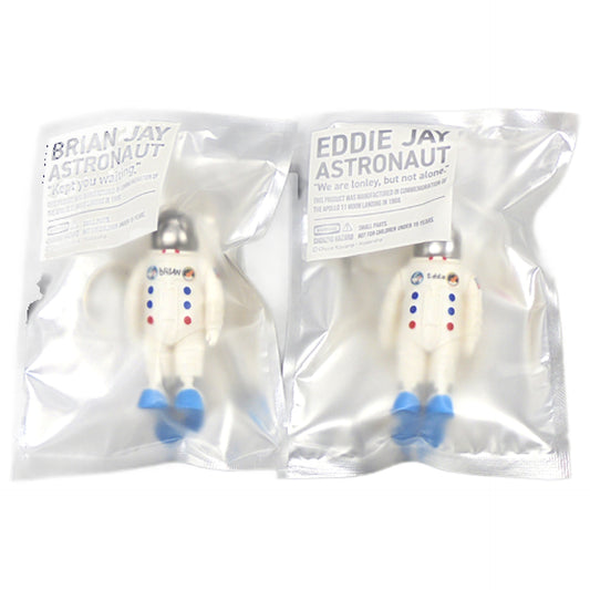 Brian Eddie Doll Space Brothers Set of 2 Mini Keychain Koyachu Club Premium Membership Benefits [USED]
