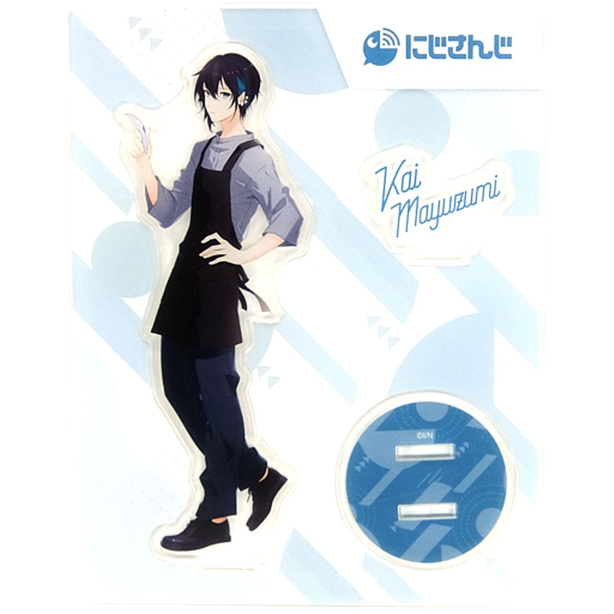 Kai Mayuzumi Virtual YouTuber Nijisanji Acrylic Stand Store Clerk Style x SHIBUYA TSUTAYA [USED]