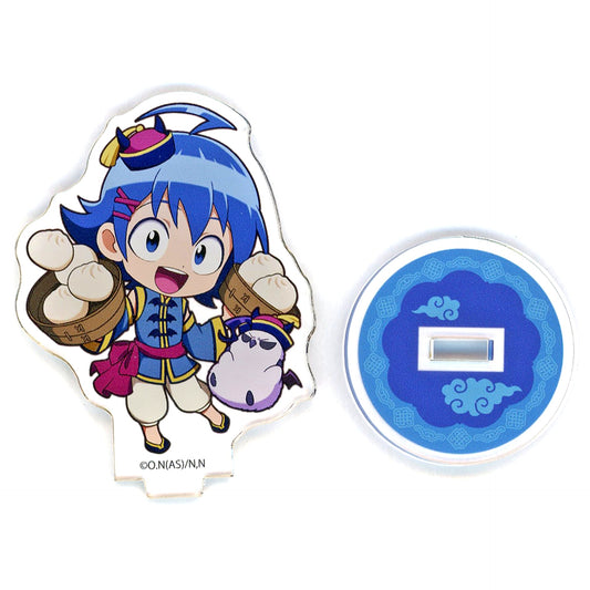 Iruma Suzuki Trading Acrylic Stand Welcome to Demon School! Iruma-kun x Bakudanyaki Honpo [USED]