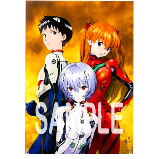Yoshiyuki Sadamoto D Guidebook Cover Illustration Neon Genesis Evangelion Acrylic Art Board [USED]