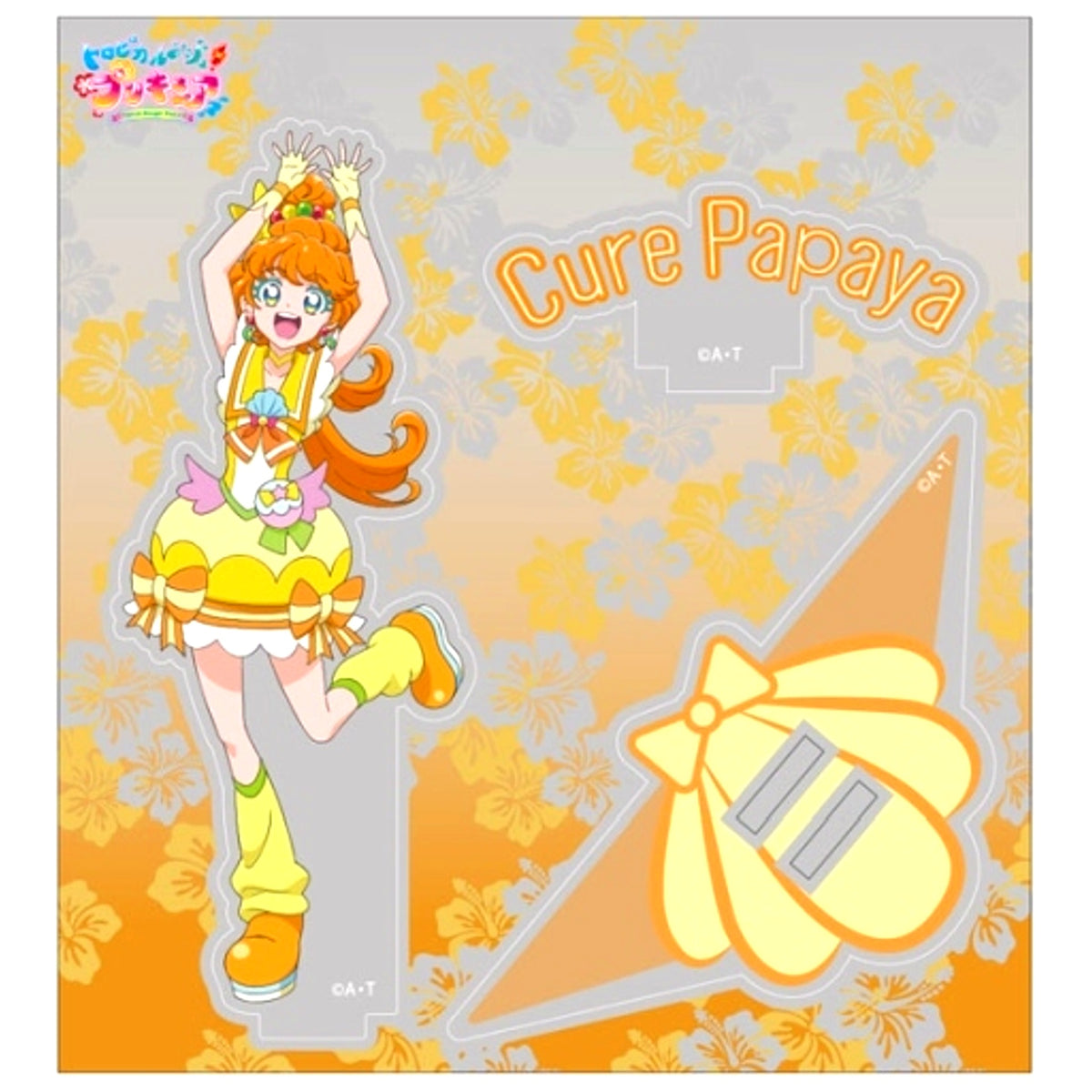 Cure Papaya Acrylic Stand Tropical Rouge! Pretty Cure [USED]