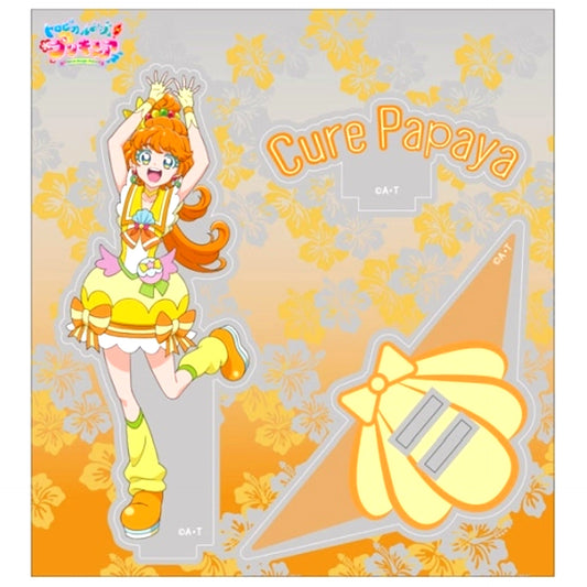 Cure Papaya Acrylic Stand Tropical Rouge! Pretty Cure [USED]