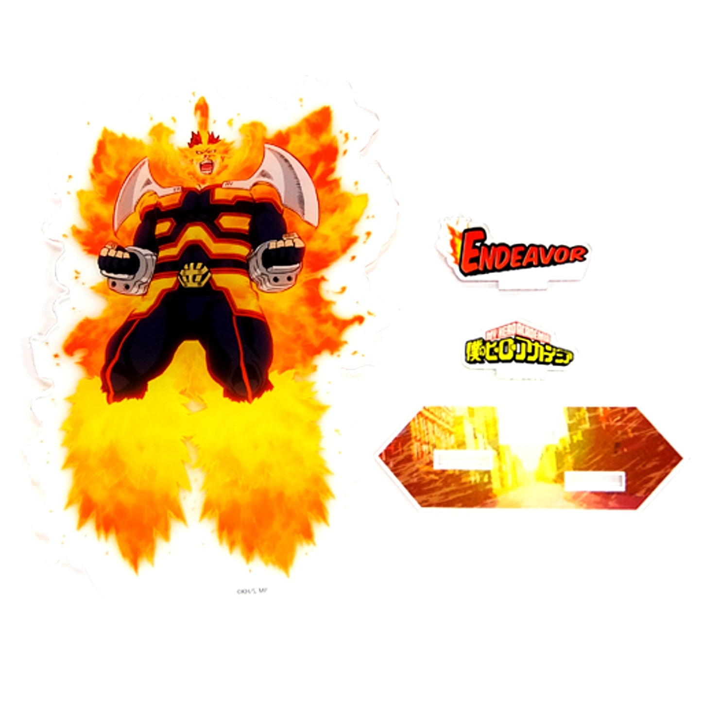 Endeavor Acrylic Stand My Hero Academia Goods Fair BOOST UP HEROES! in JUMP SHOP [USED]