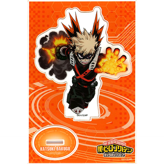Katsuki Bakugo Acrylic Stand 2021 My Hero Academia Chara Pop Store Sozotte Uruyo Yaoyorozuya [USED]