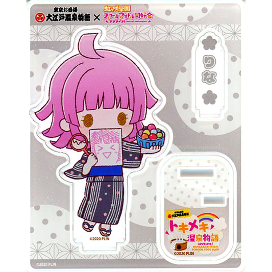Rina Tennoji Love Live! Nijigasaki High School Idol Club x Oedo Onsen Monogatari Tokimeki Onsen Monogatari Acrylic Stand [USED]