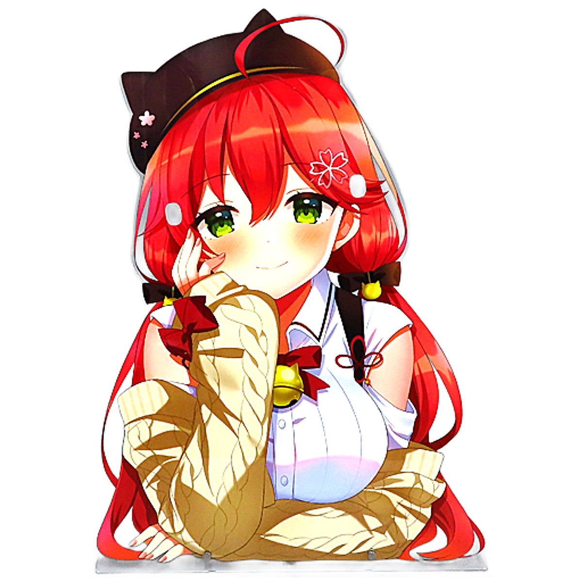 VTuber Hololive Sakura Miko Original Illustration by Kuroto-sensei BIG Glasses Holder Acrylic Stand Birthday Anniversary 2021 Acrylic Stands [USED]