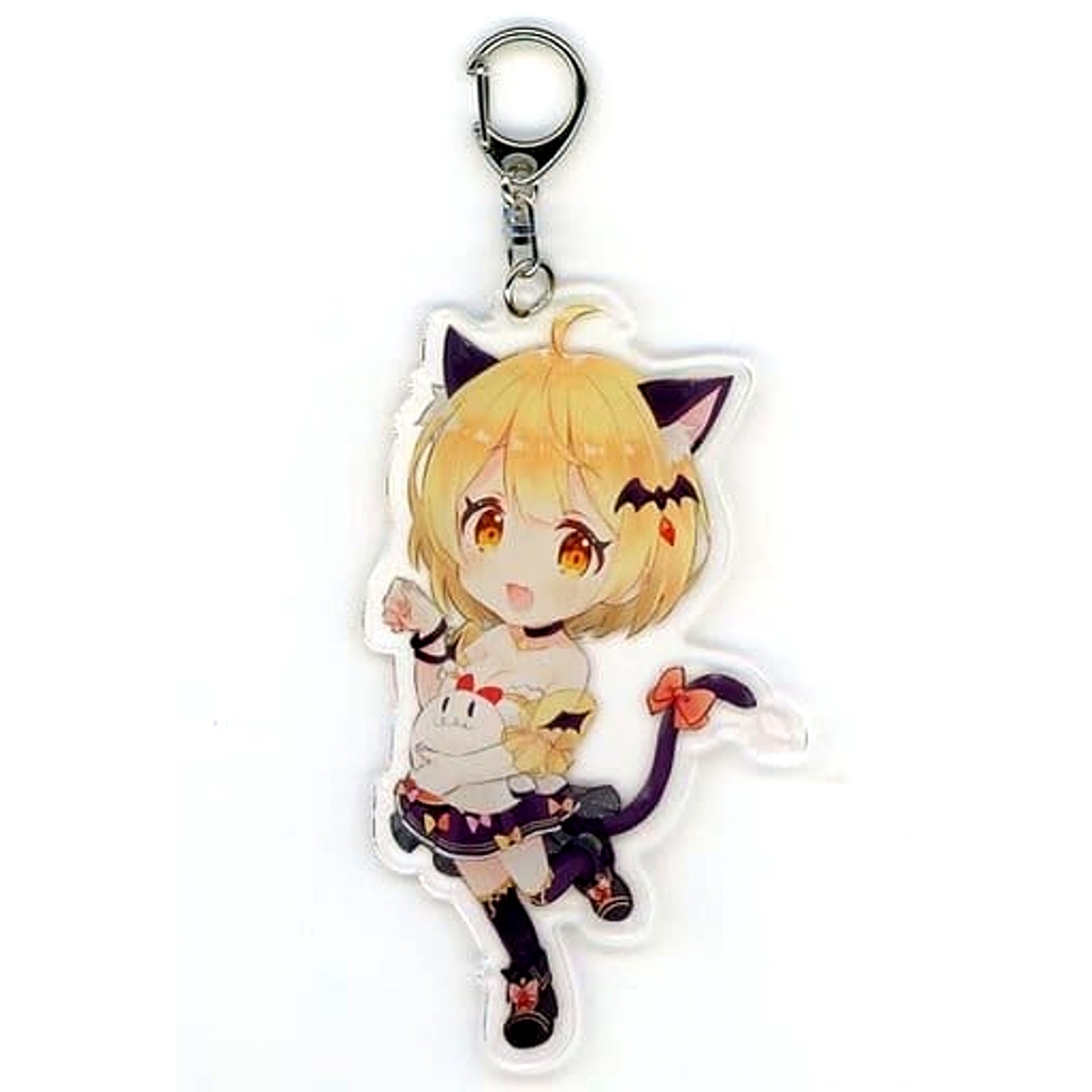 Virtual YouTuber hololive Yozora Mel Houshou Marine Newly Illustrated Acrylic Keychain Single Item Yozora Mel Birthday Commemoration 2019 Bonus Included Complete Voice Set [USED]