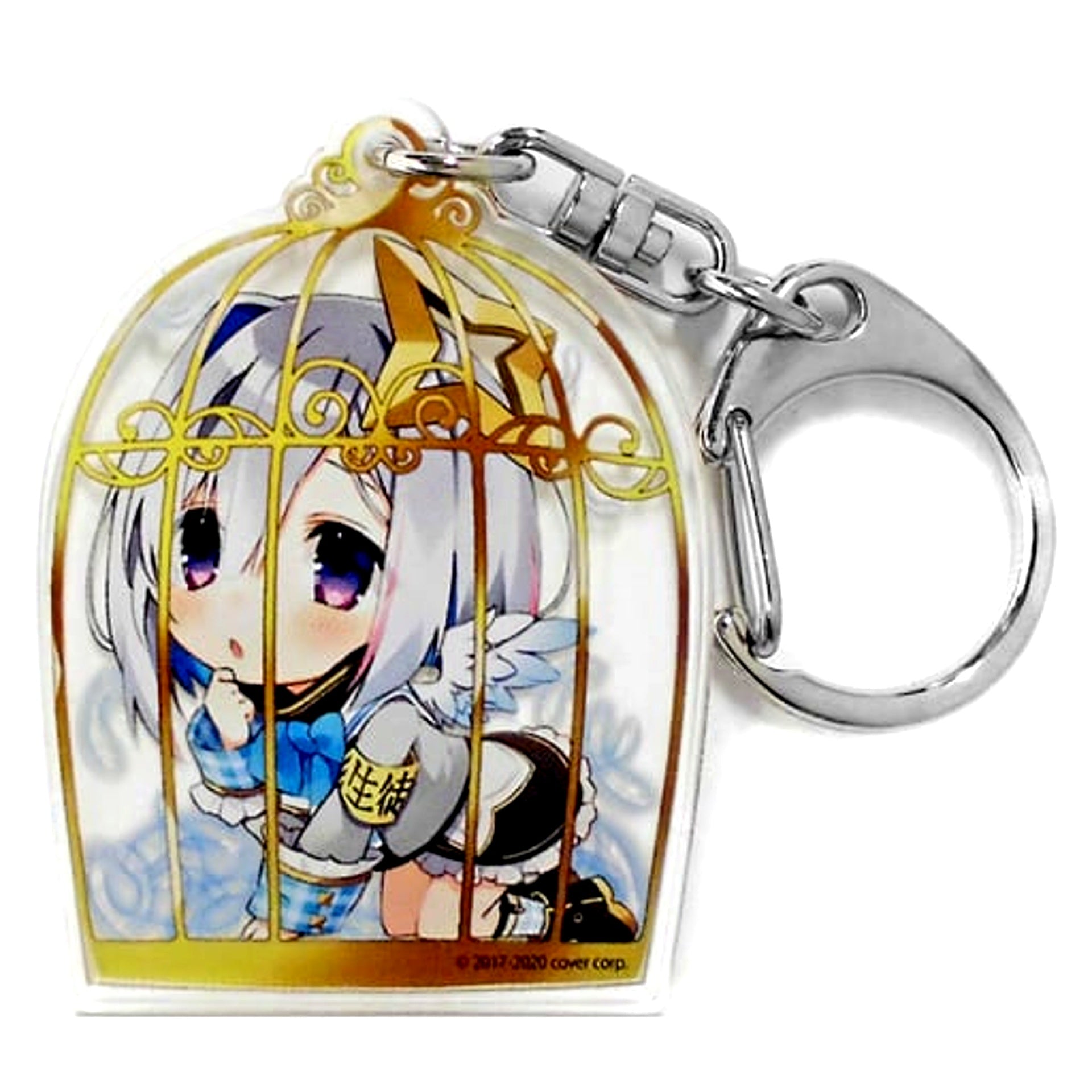 hololive Amane Kanata Single Item New Illustration Acrylic Keychain Drawn by Houshou Marine-chan Amane Kanata Birthday Commemoration 2020 [USED]