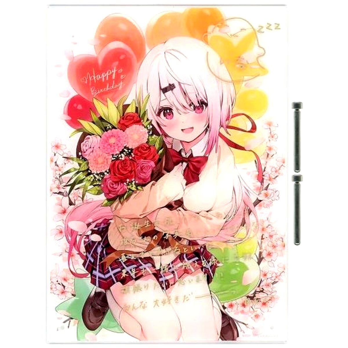 Shiina Yuika Virtual YouTuber Nijisanji Acrylic Item [USED]