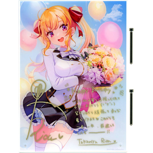 Takamiya Rion Virtual YouTuber Nijisanji Acrylic Item [USED]
