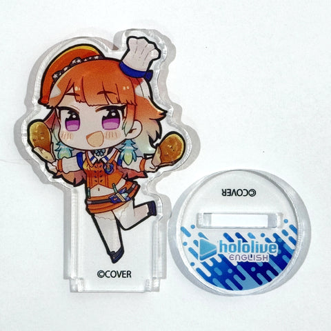 hololive x Atre Akihabara Takanashi Kiara Chibi Illustration Acrylic Figure hololive Summer Festival Acrylic Stands [USED] — photo 1