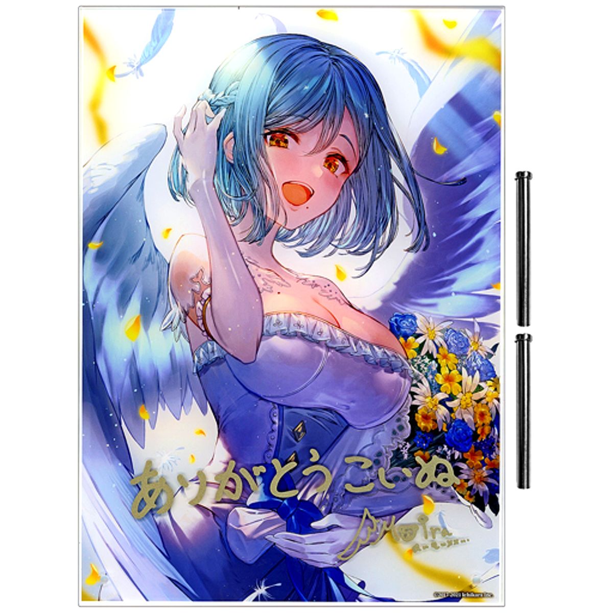 Moira Autographed Reproduction Acrylic Panel Virtual YouTuber Nijisanji Birthday 2021 Included Item [USED]