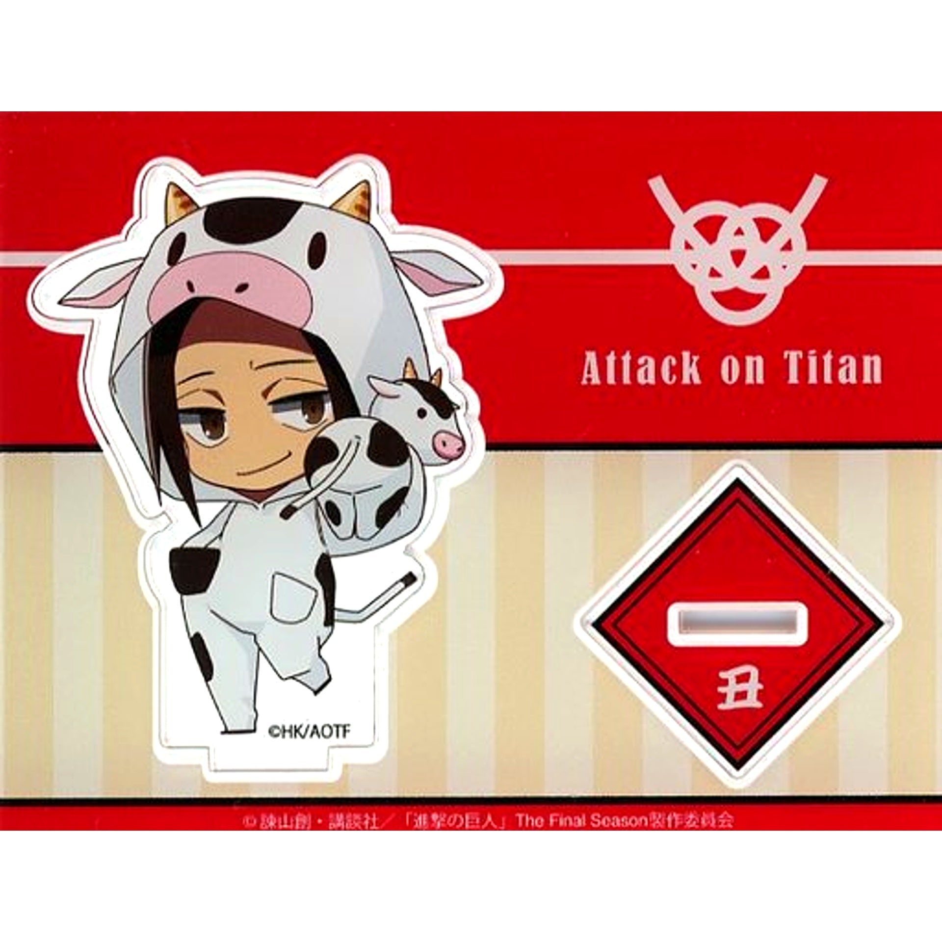 Ymir Ox Attack on Titan x Princess Cafe Zodiac Acrylic Stand [USED]