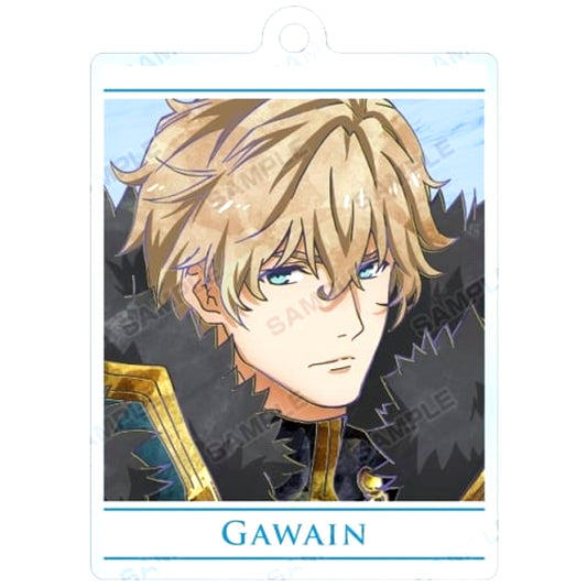 Fate/Grand Order THE MOVIE Divine Realm of the Round Table: Camelot Paladin; Agateram Gawain Trading Ani-Art Acrylic Keychain [USED]