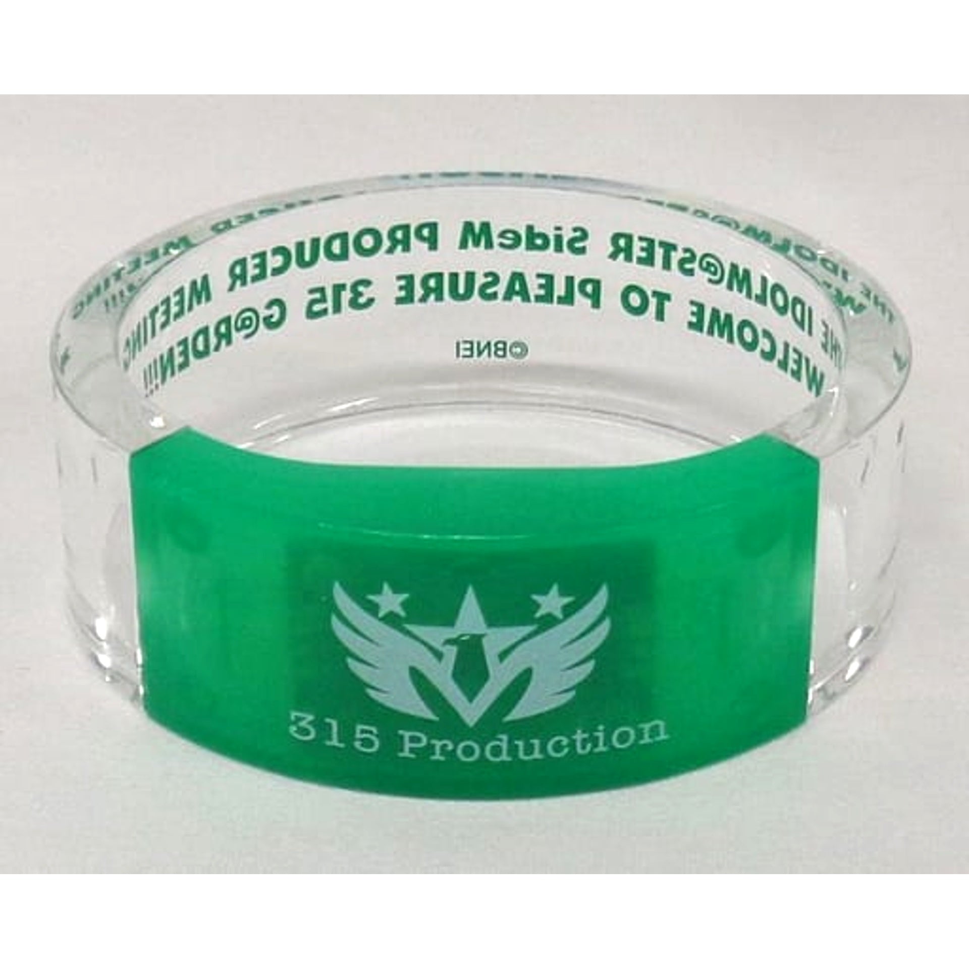 THE IDOLM@STER SideM Frame 315Pro Official Bangle Light PRODUCER MEETING WELCOME TO PLEASURE 315 GARDEN!!! Exclusive [USED]