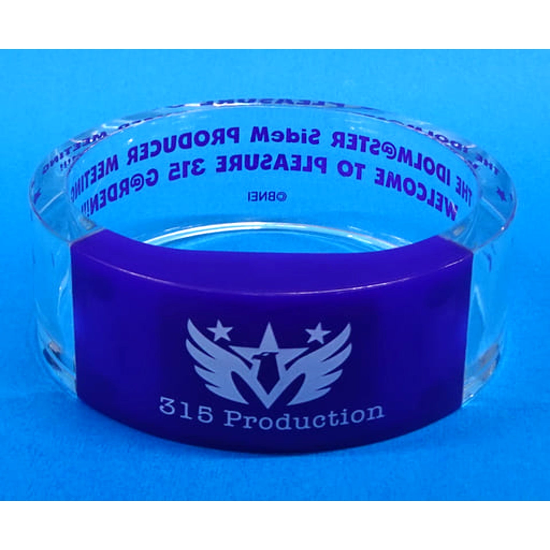 THE IDOLM@STER SideM Sai 315Pro Official Bangle Light PRODUCER MEETING WELCOME TO PLEASURE 315 GARDEN!!! Exclusive [USED]