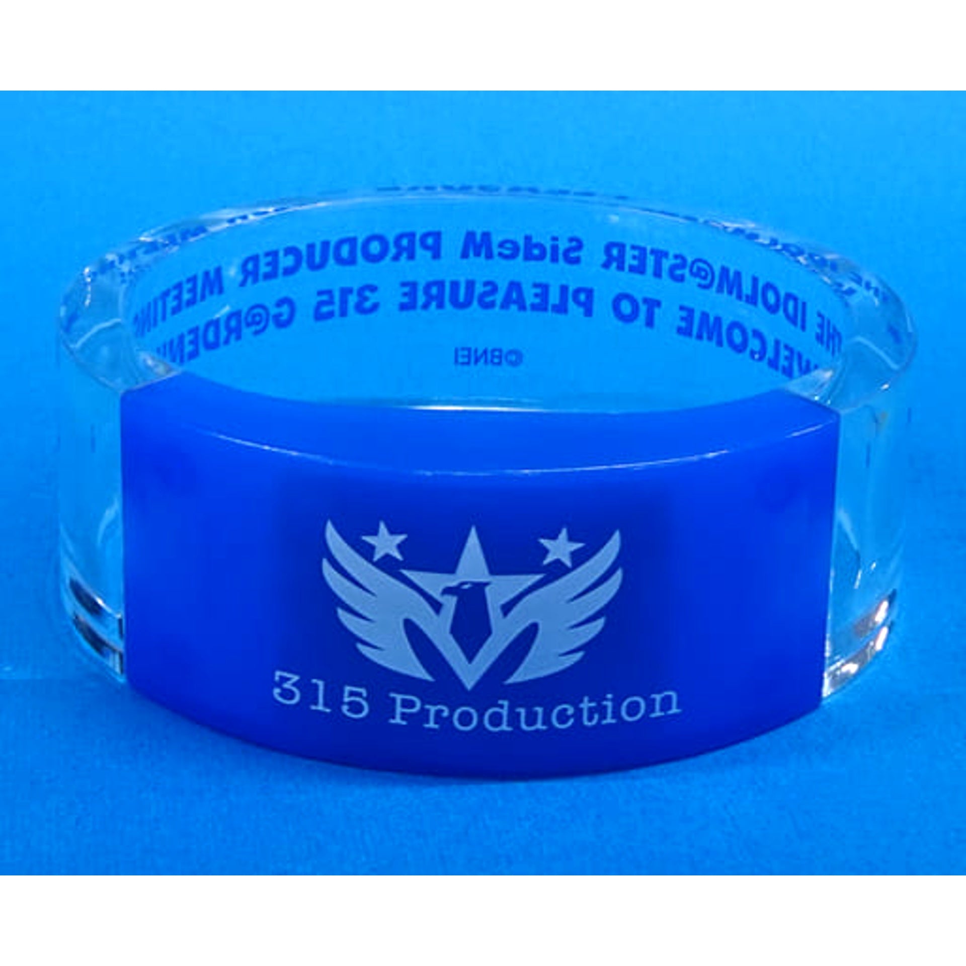 THE IDOLM@STER SideM F-Lags 315Pro Official Bangle Light PRODUCER MEETING WELCOME TO PLEASURE 315 GARDEN!!! Exclusive [USED]