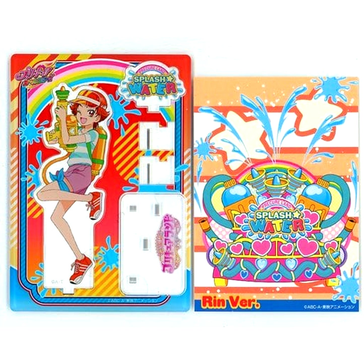 Rin Natsuki Pretty Cure All Stars Acrylic Stand Precure Land Vol.2 SPLASH WATER Pretty Store Limited [USED]
