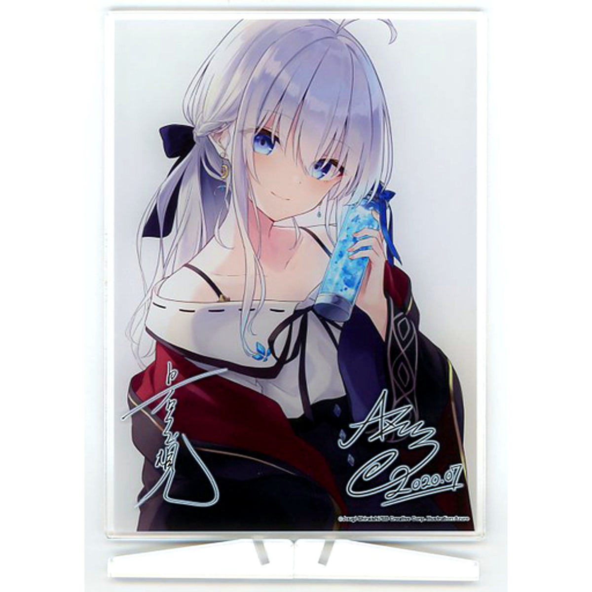 Elaina Wandering Witch The Journey of Elaina Single Item Acrylic Plate Light Novel Vol. 13 Special Edition with Setting Material Collection Animate Limited Set Bonus [USED]