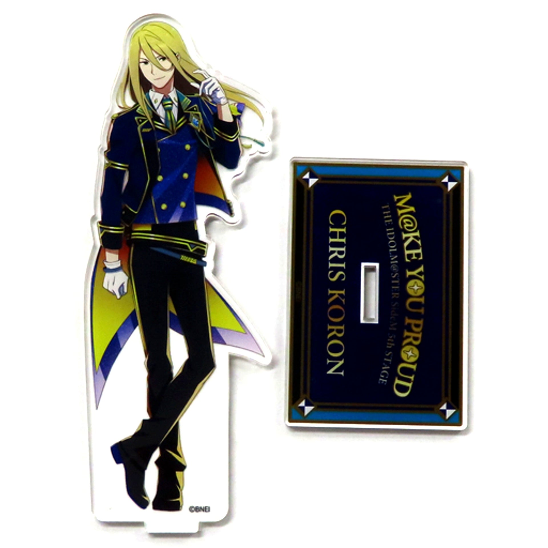 Chris Koron THE IDOLM@STER SideM Official Acrylic Stand 5th STAGE M@KE YOU PROUD [USED]