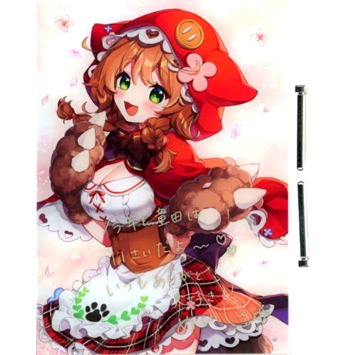 Warabeda Meiji Virtual YouTuber Nijisanji Acrylic Item [USED]