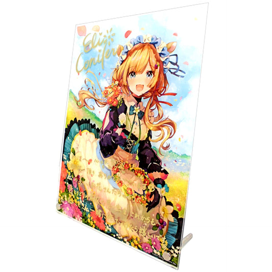 Eli Conifer Virtual YouTuber Nijisanji Replica Autographed Message Acrylic Panel Birthday 2020 [USED]