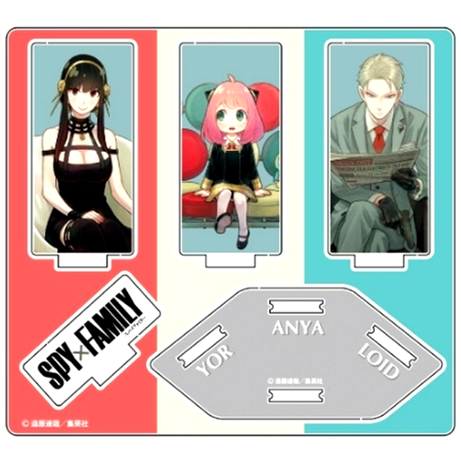 Forger Family Spy x Family Acrylic Diorama Mascot [USED]