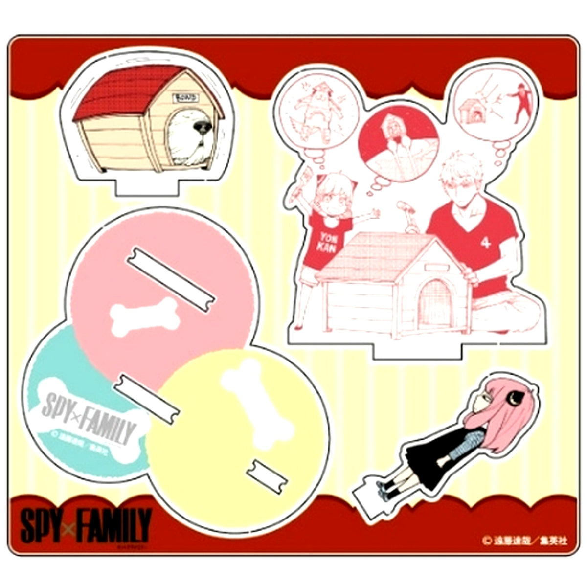Bond's House Building Spy x Family Acrylic Diorama Mascot [USED]