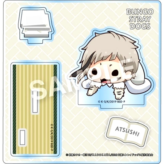 Atsushi Nakajima Vol. 3 Bungo Stray Dogs Futon Mushi Acrylic Stand [USED]