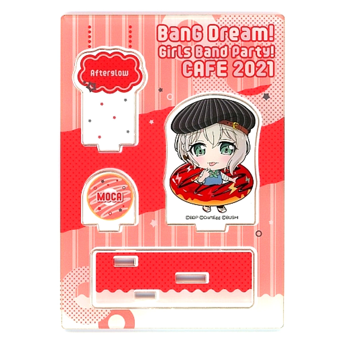 Moca Aoba Acrylic Stand Bang Dream! Girls Band Party! CAFE 2021 [USED]