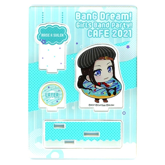 LAYER Acrylic Stand BanG Dream! Girls Band Party! CAFE 2021 [USED]