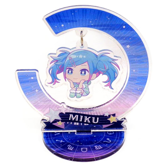 Hatsune Miku: Colorful Stage! Hatsune Miku Yurayura Acrylic Stand The Starry Sky We Saw That Day Leo/need at Konica Minolta Planetarium Manten in Sunshine City Exclusive Acrylic Stands [USED]