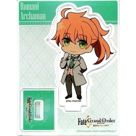 Romani Archaman Mini Character Ver. Acrylic Stand Fate/Grand Order Final Singularity Grand Time Temple Solomon x Marui [USED]