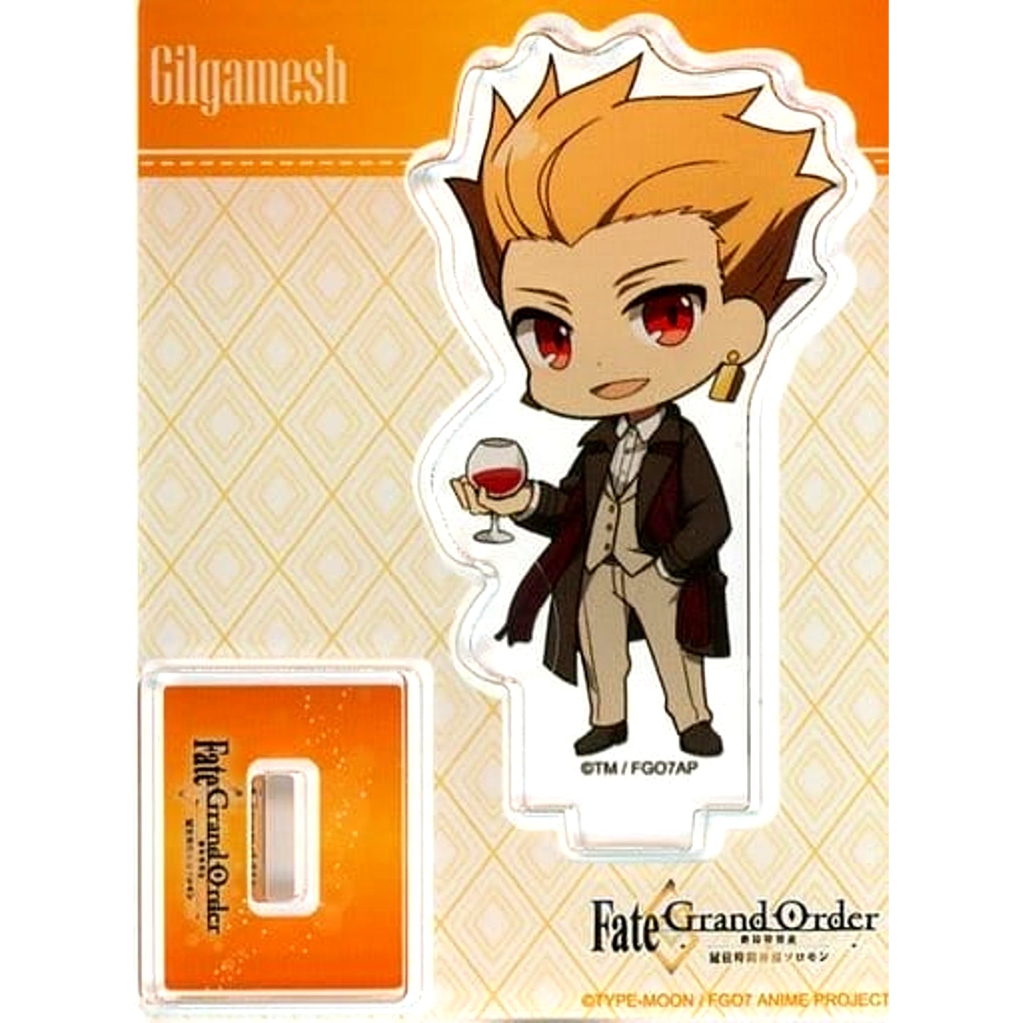 Gilgamesh Fate/Grand Order Final Singularity Grand Temple of Time: Solomon x Marui Trading Acrylic Stand Mini Chara Ver. [USED]
