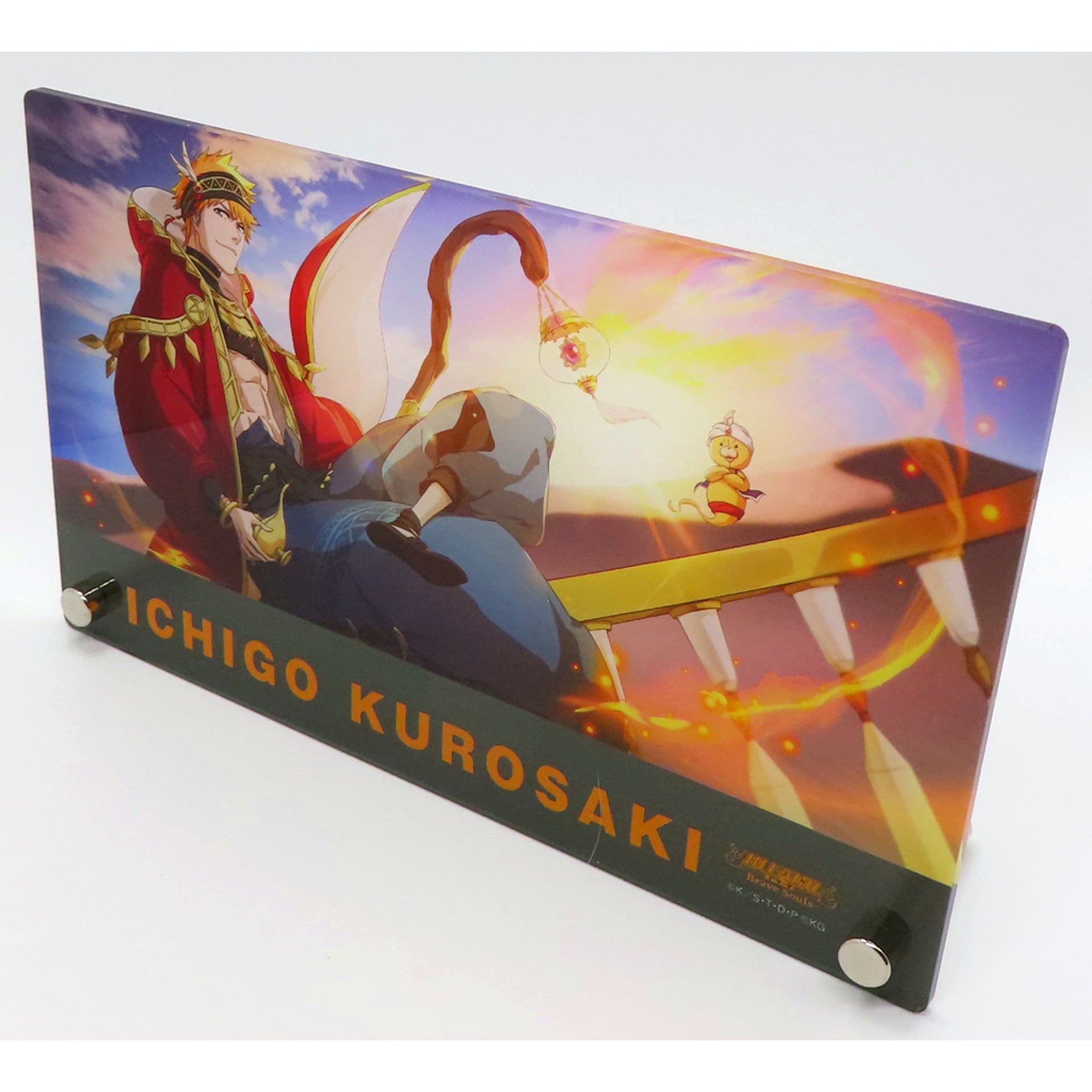 Ichigo Kurosaki Acrylic Panel BLEACH Brave Souls Museum in Marui [USED]